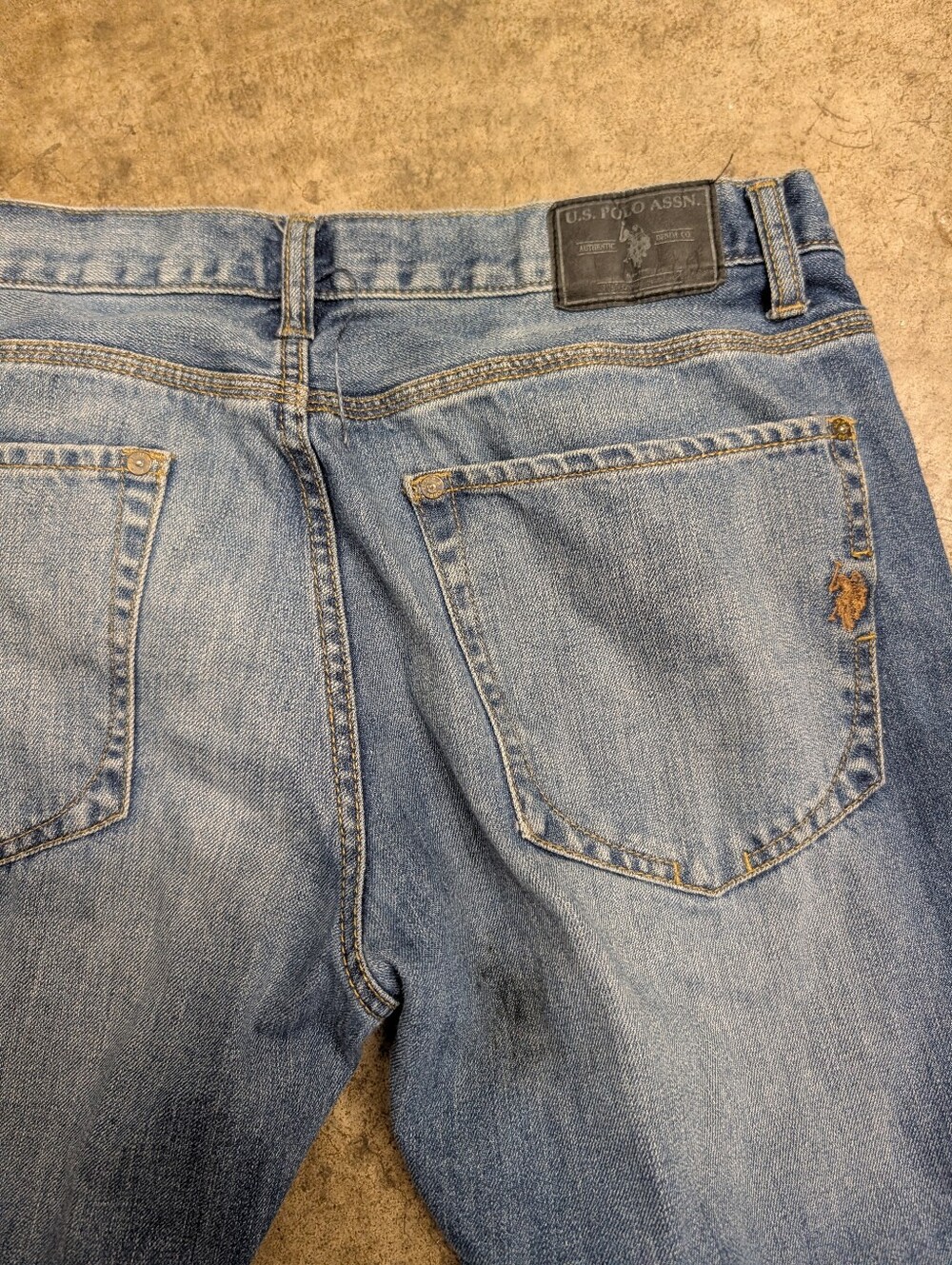 U.S. Polo Assn. Light Blue Bootcut Jeans